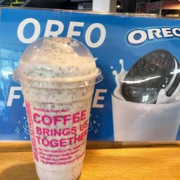 นมสดโอริโอ้ (ปั่น) (Oreo Milk Frappe)