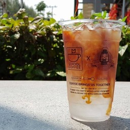 กาแฟดำเข้ม (เย็น) (Iced Americano)