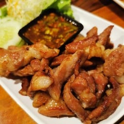 หมูย่างจิ้มแจ่ว (เฉพาะหมู)