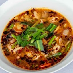 ต้มยำเนื้อไก่+เครื่องในไก่