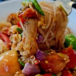 ตำเส้นเล็กปลาร้า