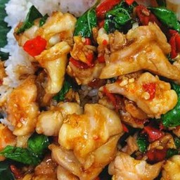 กะเพราเอ็นไก่