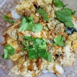 ข้าวเเห้งปลา+ไข่ปลา