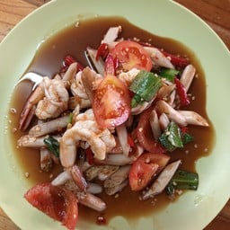 ตำไหลบัวกุ้งสุก