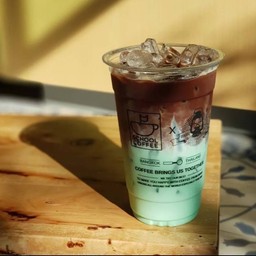 กรีนมิ้นต์โกโก้ (เย็น) (Iced Green Mint Cocoa)
