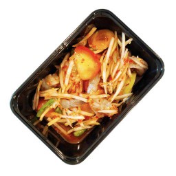 ตำกุ้งสด