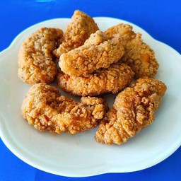 สันในไก่ทอด ไม่มีกระดูก