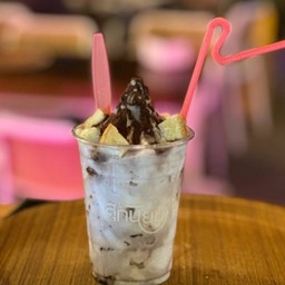 ปังเย็นนมสดภูเขาไฟ