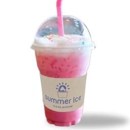 นมชมพู (ร้อน,เย็น,ปั่น)