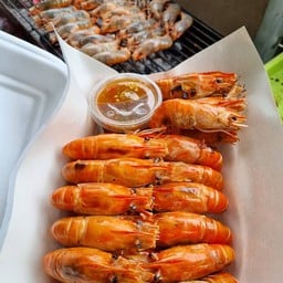 กุ้งเผาไซค์M 1กิโลกรัม (25-28ตัว)
