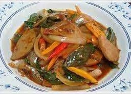 พริกเผา หมูยอ