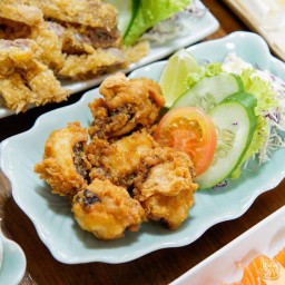 หนวดหมึกทอดคาราเกะ(เคะโซะ คาราเกะ)