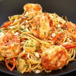 Tiger Prawns Spaghetti