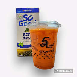 ชาไทยเย็น สูตรนมถั่วเหลือง