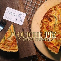 คีชพายผักโขม ( Spinach Quiche Pie )