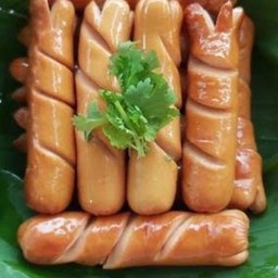 ไส้กรอกหนังกรอบ