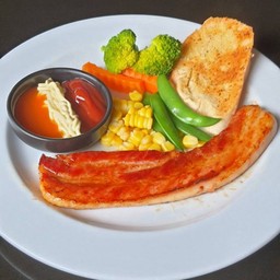 Smoked Becon Steak (สเต็กเบคอนรมควัน)