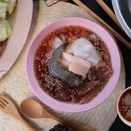 ชุดละ 159 บาท ชุดรวม หมู + ทะเล หมูสามชั้น ปลาหมึกขาว หมึกกรอบ ตับ