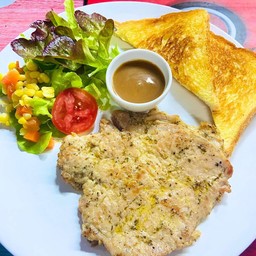 สเต็กหมูสันนอก