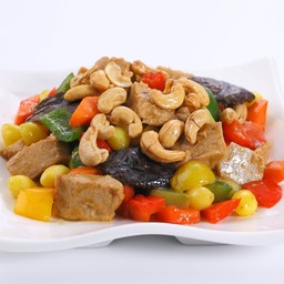 ผัดโหงวก๊วยไก่เจ