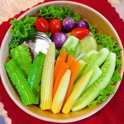 Mixed Vegetables Without Chili Paste