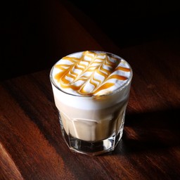 HOT CARAMEL MACCHIATO