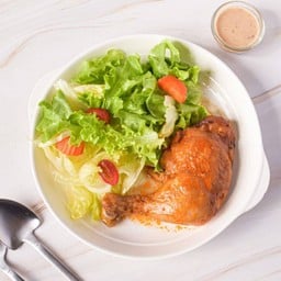 สลัดไก่อบ