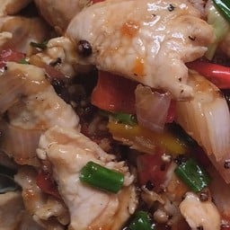 ผัดพริกไทยดำ(กับข้าว)