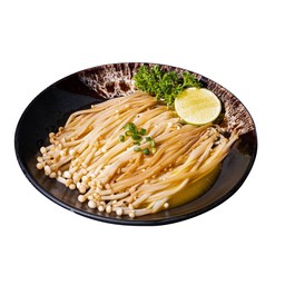 เห็ดเข็มทองผัดเนย