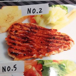 สเต็กหมูสันนอกเทอริยากิ (Pork Sirloin Teriyaki Steak)