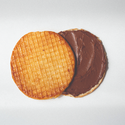 Chocolate ganache strooppuffle