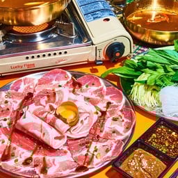 เซ็ตจุ่มหมู (สามชั้น+สันคอ) Laotian Shabu Pork Set