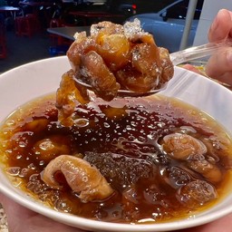 น้ำลำไย แข็งไสป่น