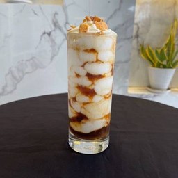 กาแฟมะพร้าวปั่น Coffee, smoothie, coconut