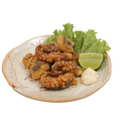 หนวดปลาหมึกทอดกรอบ