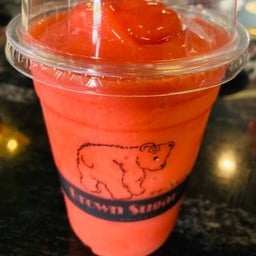 สตรอเบอรี่เชอเบทปั่น Strawberry Sherbet Frappe