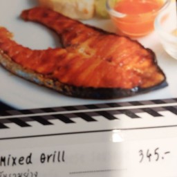 สเต็กปลาแซลมอนนอร์เวย์เทอริยากิ(Norway Salmon  Teriyaki  Steak)