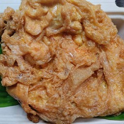 ไข่เจียวกุ้งสับ(กับข้าว)