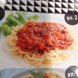 สปาเก็ตตี้ซอสมะเขือเทศ(Spaghetti Tomato Sauce)