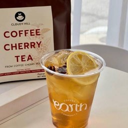 ชาเปลือกกาแฟน้ำผึ้งมะนาว