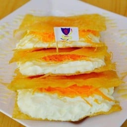 ทิชชู่พับ+วิปครีม+ฝอยทอง