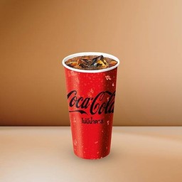 (coke) น้ำอัดลม (แก้วใหญ่)
