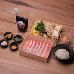 Sukiyaki Set - Karubi A5 (คารุบิ A5)