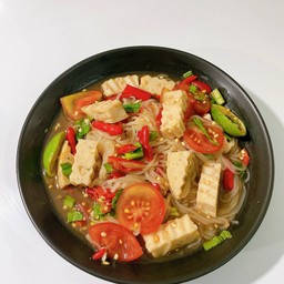 ตำเส้นเล็ก หมูยอ