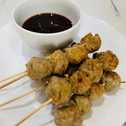 ลูกชิ้นหมู ลูกชิ้นเนื้อ ทำเอง...ไม่ใส่สารบอแร็กซ์