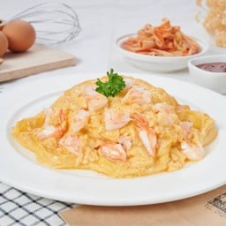 ข้าวไข่ข้นกุ้ง