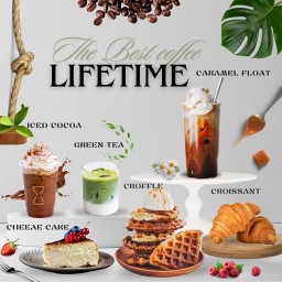 LifeTime Cafe ตึกใบหยก2 (ชั้น1) กาแฟอร่อย -