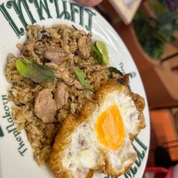 ข้าวกะเพราหมูคลุก240Stir fried Pork Holy Basil with Rice