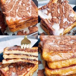 ขนมปังชุบไข่ โอวัลติน 1 ชุด