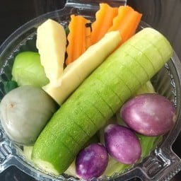 ชุดผักสด+ผักลวก